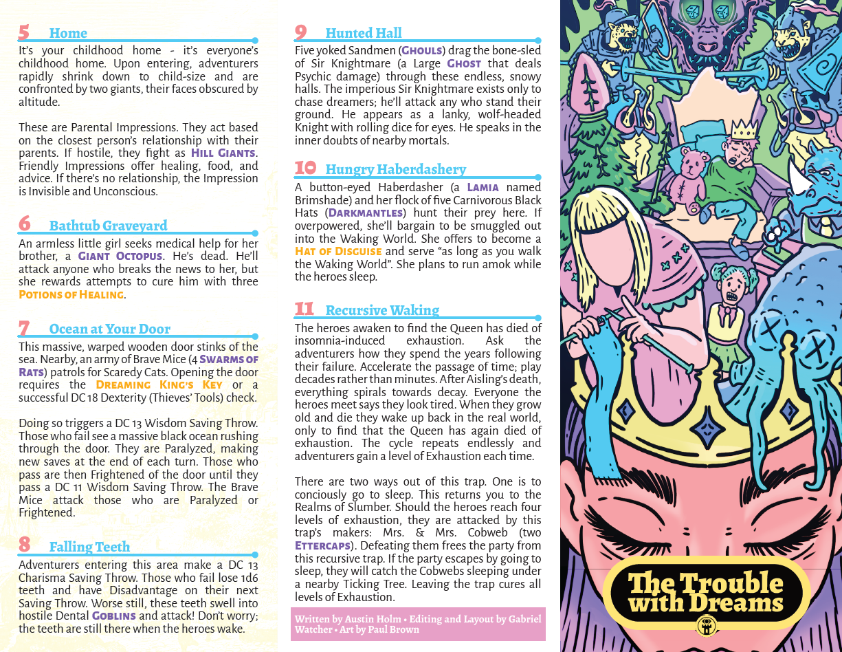 The Trouble with Dreams 2026 Pamphlet Version