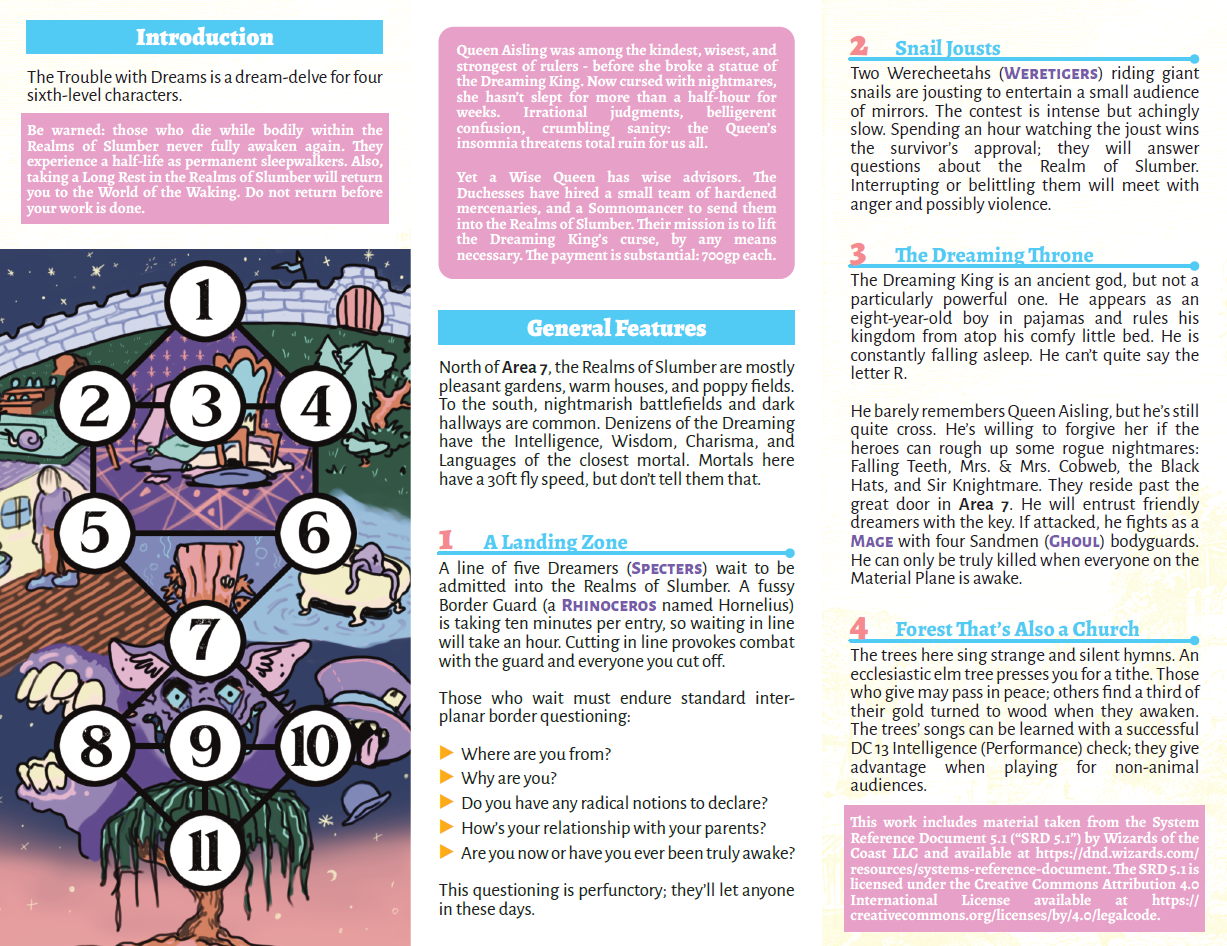 The Trouble with Dreams 2026 Pamphlet Version