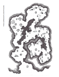 Cave of the Slumbering Crawlers | Level 3 Adventure for Shadowdark RPG