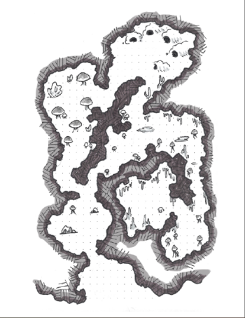 Cave of the Slumbering Crawlers | Level 3 Adventure for Shadowdark RPG