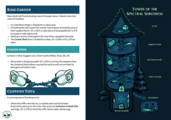 Tower of the Spectral Sorceress Shadowdark RPG adventure