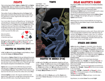 Kung Flurry - The Combat-Centric Deck-Based Duet TTRPG and Game of Skill