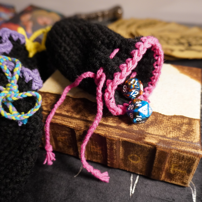 Crochet Dicebag