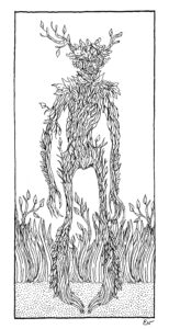A guy made all of leaves! These treefolk mean to test you!