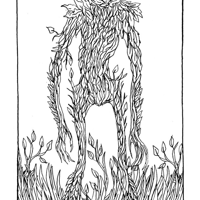 A guy made all of leaves! These treefolk mean to test you!